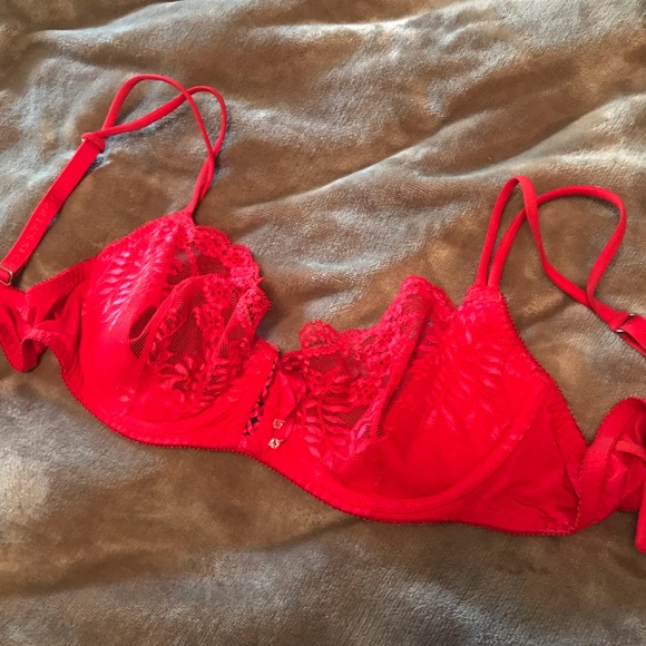 Sexy VS Red Bra 36C - Picture 1 of 5